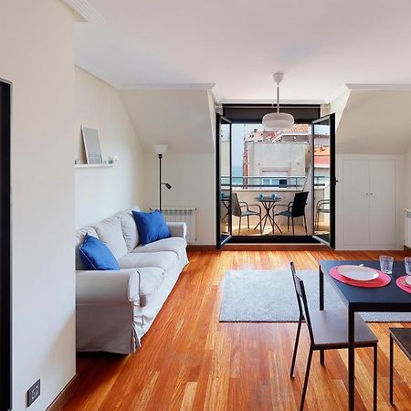 Atico Con Terraza, Vistas Al Mar Y Parking En Playa De S Lorenzo Gijón Zewnętrze zdjęcie