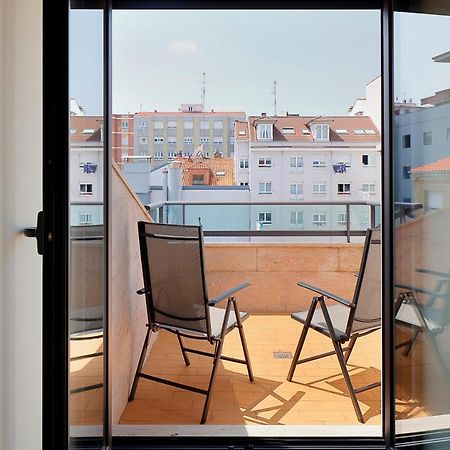 Atico Con Terraza, Vistas Al Mar Y Parking En Playa De S Lorenzo Gijón Zewnętrze zdjęcie