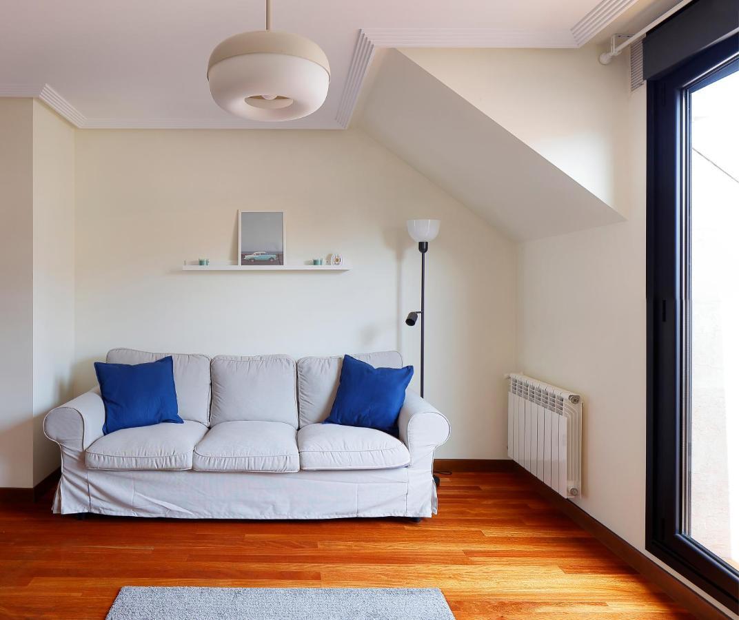 Atico Con Terraza, Vistas Al Mar Y Parking En Playa De S Lorenzo Gijón Zewnętrze zdjęcie
