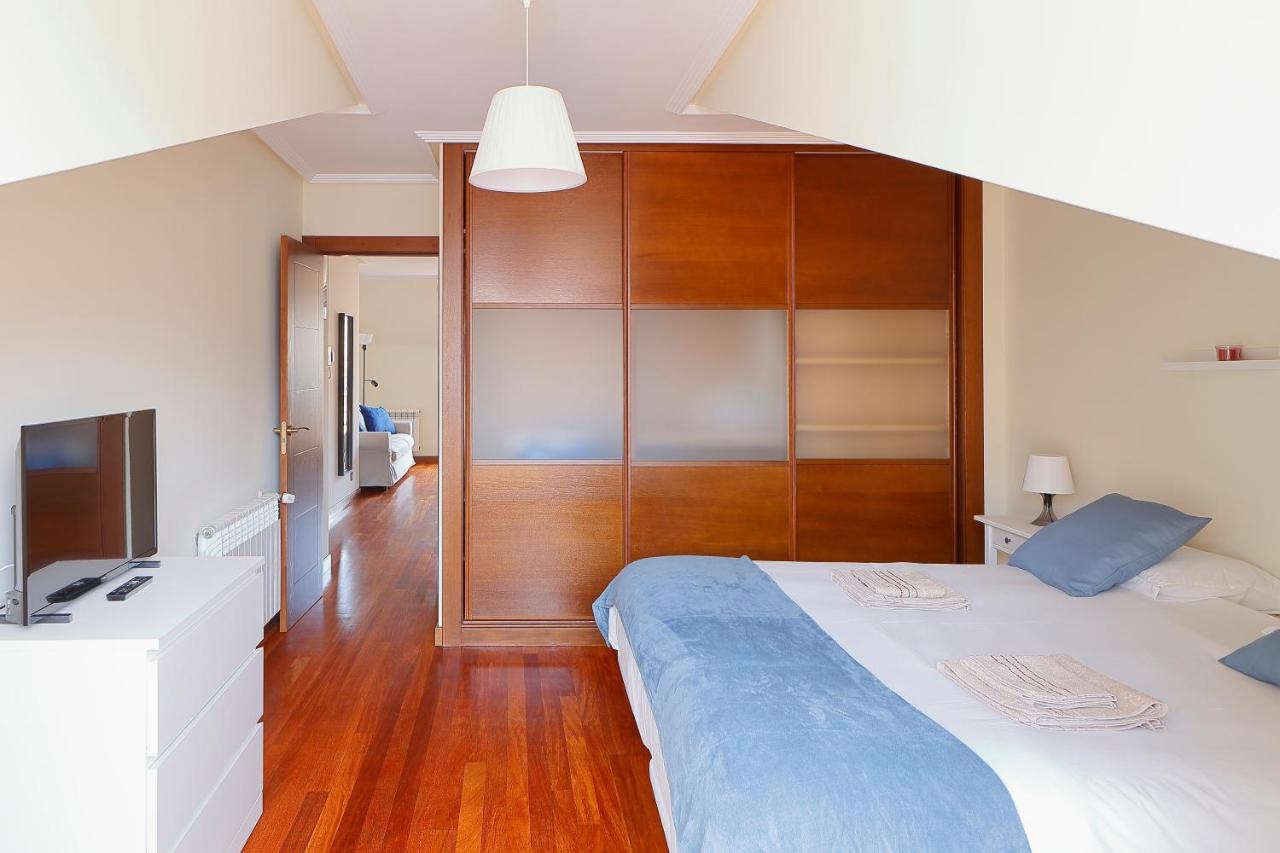 Atico Con Terraza, Vistas Al Mar Y Parking En Playa De S Lorenzo Gijón Zewnętrze zdjęcie