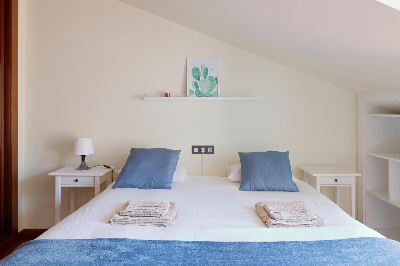 Atico Con Terraza, Vistas Al Mar Y Parking En Playa De S Lorenzo Gijón Zewnętrze zdjęcie
